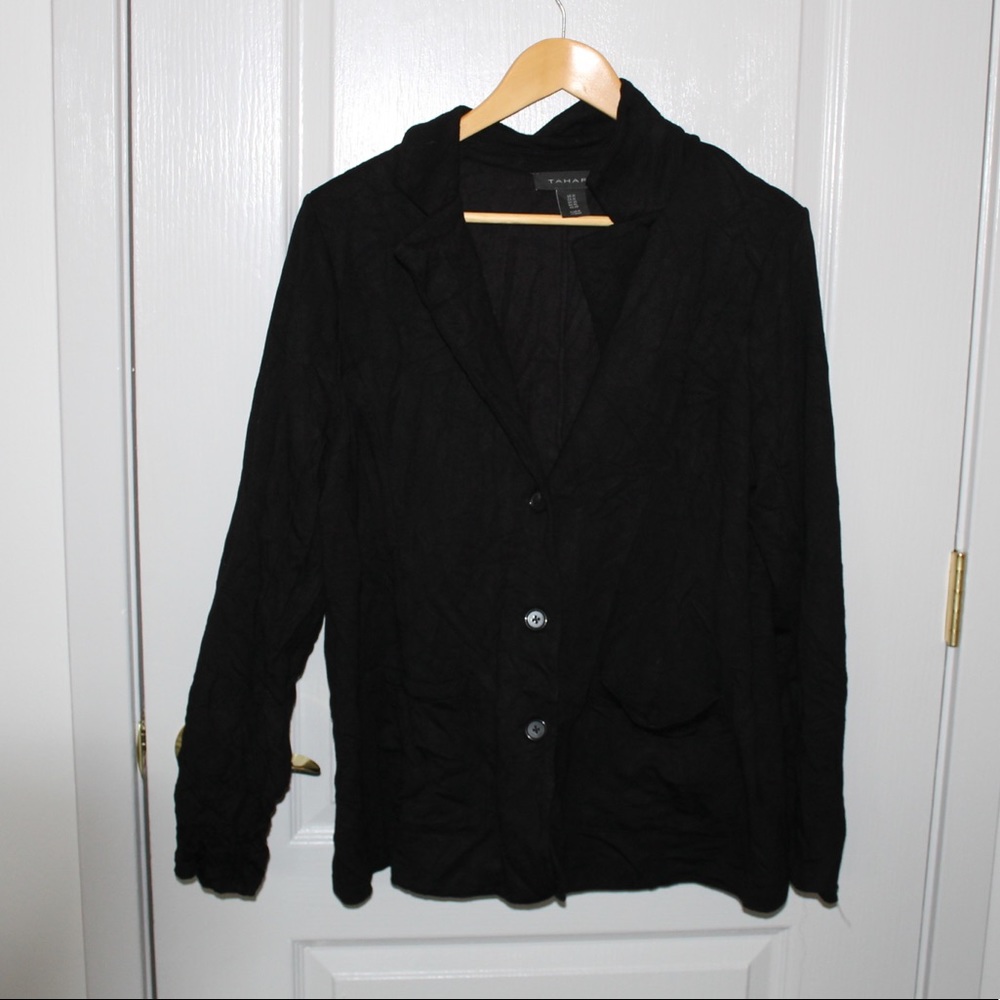 TAHARI BUTTON UP CARDIGAN
